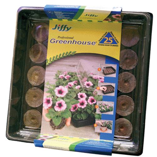 Jiffy 5032 All-In-One Greenhouse Kit, 16/Pack