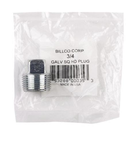 buy galvanized plug at cheap rate in bulk. wholesale & retail plumbing tools & equipments store. home décor ideas, maintenance, repair replacement parts