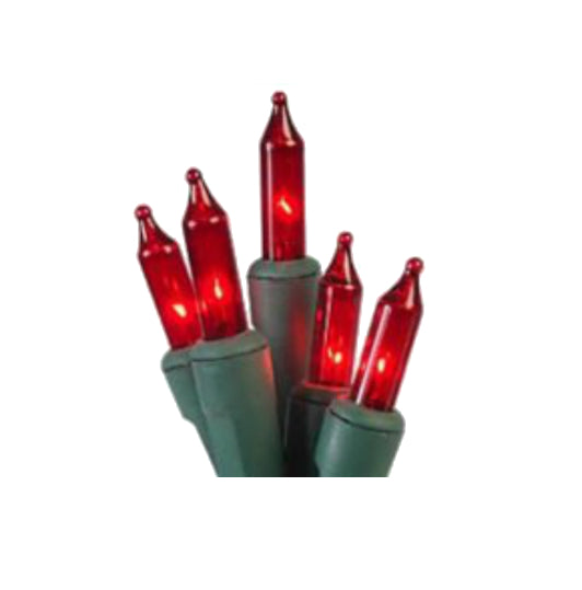 Holiday Basix TOL-100L/2WB-3RED Mini Light Set, Red, 100 Light