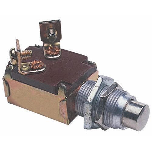 Calterm 42210 Universal Push Button Starter Switch, Chrome Plated