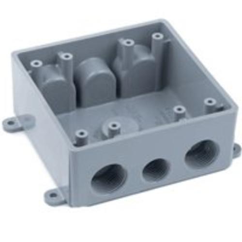 PVC 2 Gang Switch Boxes on sale, electrical goods at low price — Life ...