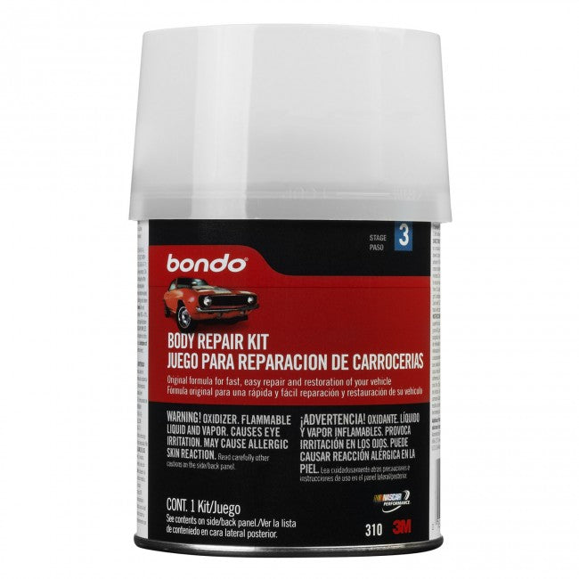 Bondo 310 Auto Body Repair Kit, 1 Pint