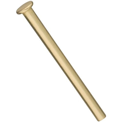 Stanley 690270 Residential Door Hinge Pin, Satin Brass, 3.5"