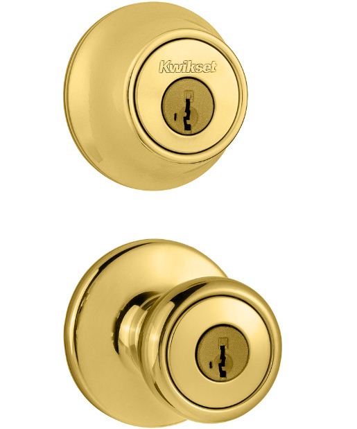 Kwikset 96900-253 Security - Tylo Deadbolt & Entry Lockset Combo