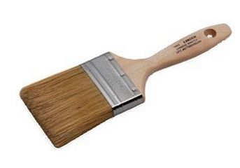 Linzer 1562-3 White China Bristle Varnish Brush, 3"