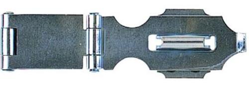 Stanley 75-5250 Double Hinge Safety Hasp, Zinc Plated, 3"
