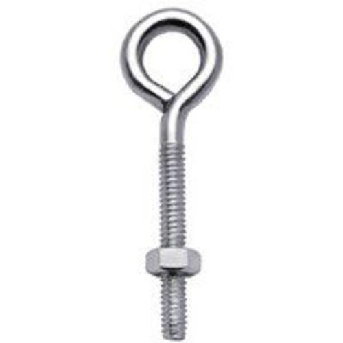 ProSource LR299 Eye Bolts With Nuts, 3/8" x 6", Stainless Steel