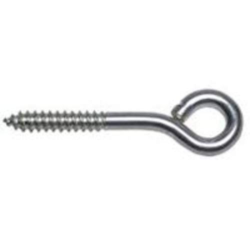 Stanley 220681 Zinc Plated Lag Thread Eye Bolt, 5/16" x 4"