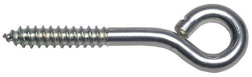 Stanley 220715 Lag Thread Eye Bolt, Zinc Plated, # 8, Pack Of 10