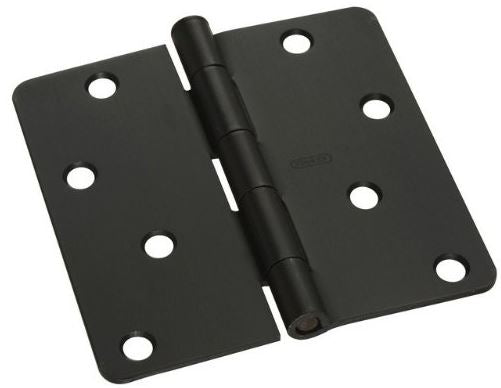 Stanley Residential Door Hinge, Oil Rubbed Bronze, 4" x 4"