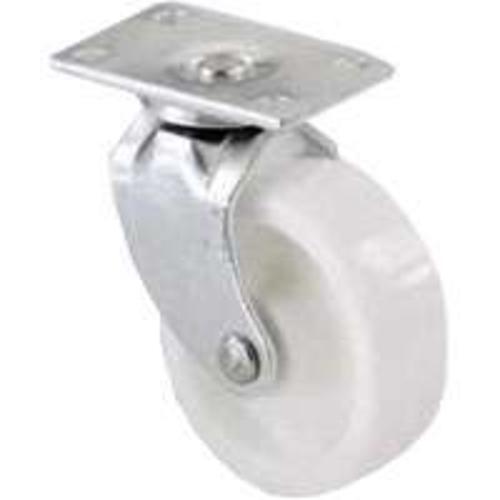 Shepherd Hardware 9052 Plate Caster, 1-1/4", White
