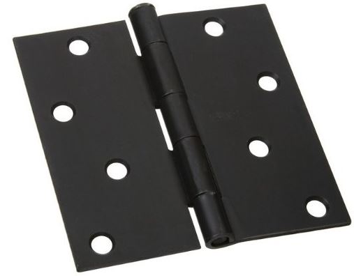 Stanley 75-0352 Residential Door Hinges, Oil Rubbed Bronze, 4" x 4"