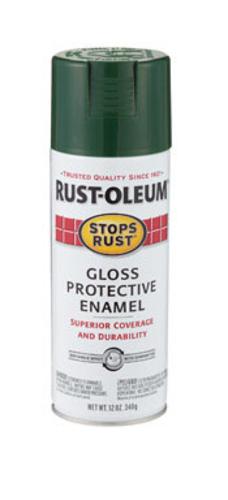 Rust-Oleum 7738830 Spray Paint, 12 Oz, Hunter Green