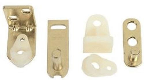 Stanley 53-0017 Gravity Pivot Hinges, Satin Brass