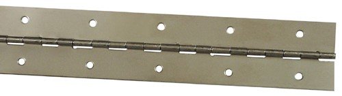 Stanley 701440 Continuous Hinges, Bright Brass, 1-1/2 " x 30"
