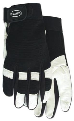 Boss 4047X Spandex Unlined Leather Palm Gloves, XL