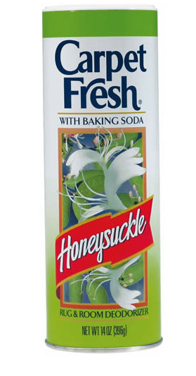 Carpet Fresh 275149 Rug & Room Deodorizer, Honeysuckle, 14 Oz