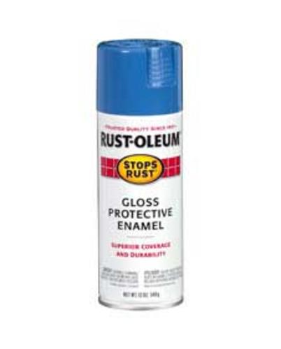 Rust-Oleum 7721830 Stops Rust Spray Paint, 12 Oz, Fresh Blue