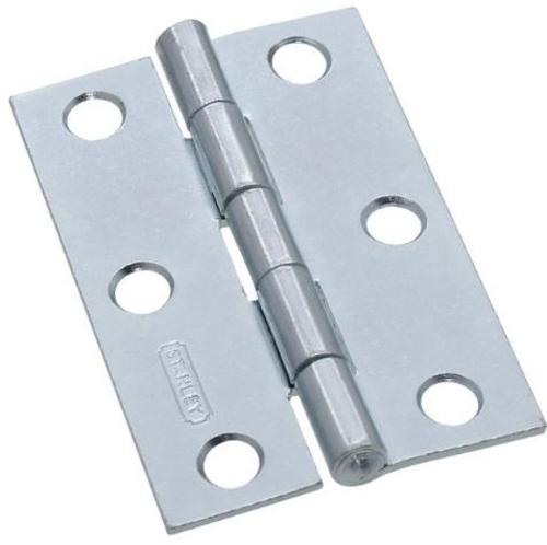 Stanley 11-3700 Narrow Utility Hinge, Zinc Plated, 2-1/2"