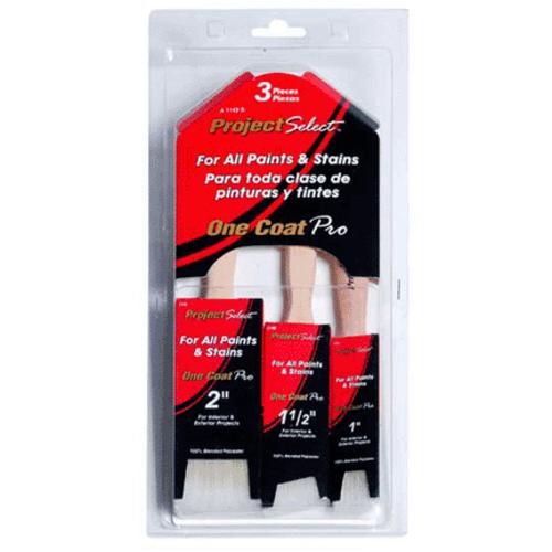 Linzer A1143S Project Select Blended Polyester Brush Set, 3-Piece