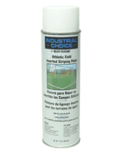 Industrial Choice 206043 Athletic Field Striping Spray, 17 Oz, White