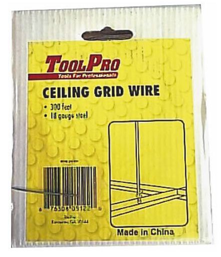 Toolpro 05122 Ceiling Grid Hanging Wire, 300'