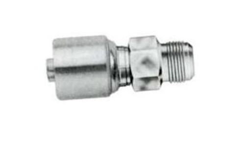 Gates G251650810 G25-Series 8G-10MJ Male Pipe Hydraulic Hose Coupling, 1/2"