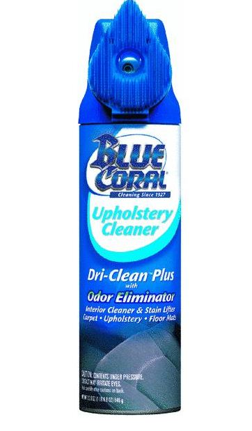 Blue Coral DC22  Dri-Clean Plus Upholstery Cleaner, 22.8 Oz.
