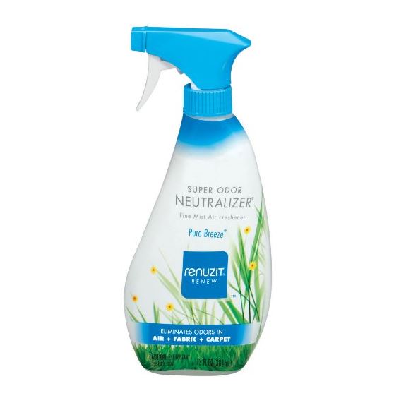 Renuzit 36043 Super Odor Neutralizer, Pure Breeze, 13 Oz