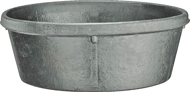 Fortex/Fortiflex CR-20 Rubber Feed Pan, 2 Qt