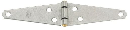 Stanley 78-1320 Strap Hinges, Mechanically Galvanized, 4"