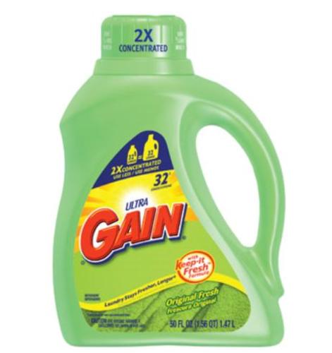 Gain 12784 Laundry Detergent, 32 Loads, 50 Oz