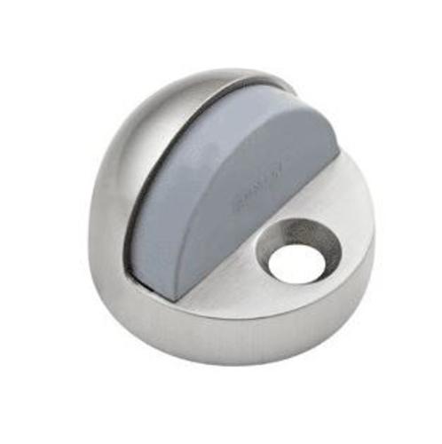 Stanley 829168 Floor Doorstop, Steel, Satin chrome, 1/2"