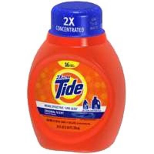 Tide 13875 Laundry Detergent, Original Scent, 25 Oz