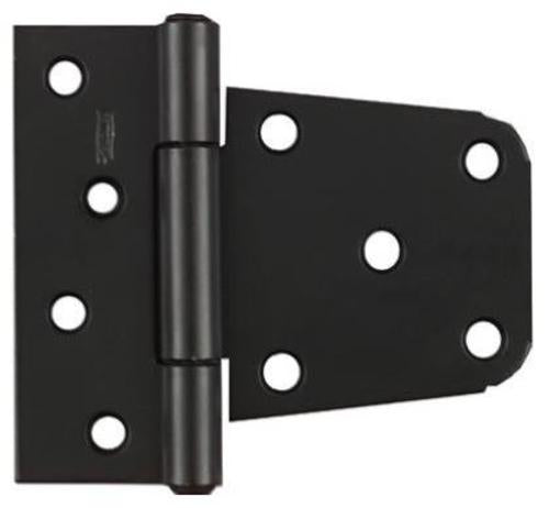 Stanley 172200 Gate Hinges, Black Coated, 3.5"