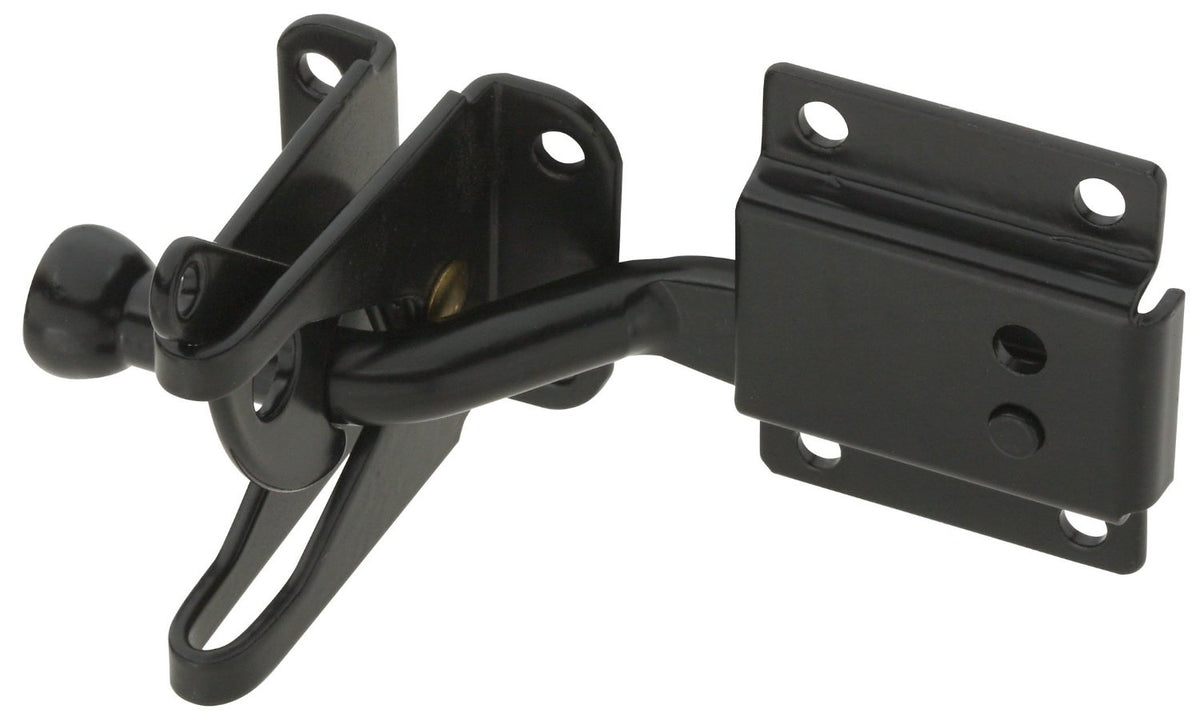 Stanley 808816 Gate Latch Auto-Adjust Black