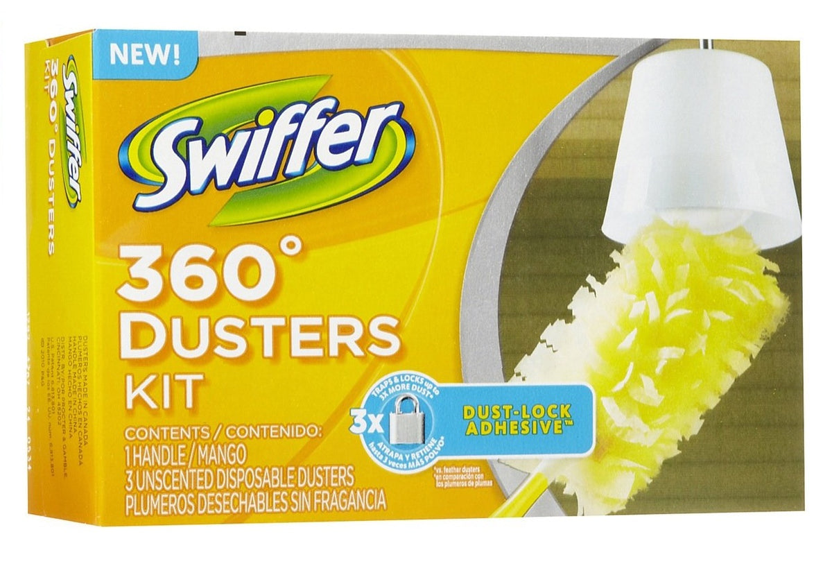 Swiffer 16943 360-Degrees Dusters Kit, 3-Count