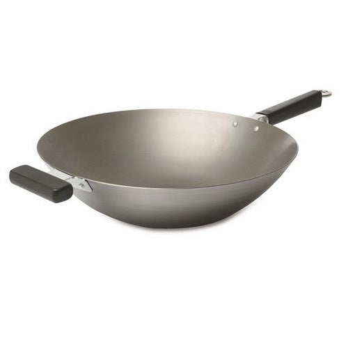 Joyce Chen J22-0060 "Pro Chef" 14" Carbon Steel Wok with handle