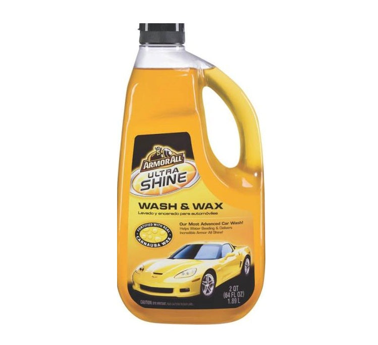 Armor All 10346 Ultra Shine Wash & Wax, 64 Oz