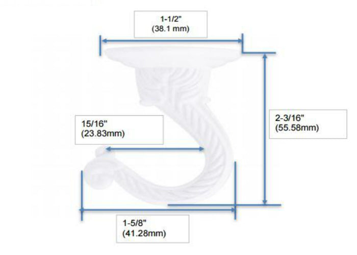buy plant brackets & hooks at cheap rate in bulk. wholesale & retail garden edging & fencing store.
