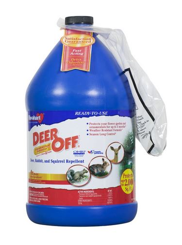 Deer Off DO128RTU Deer & Squirrel Repellent, 128 Oz