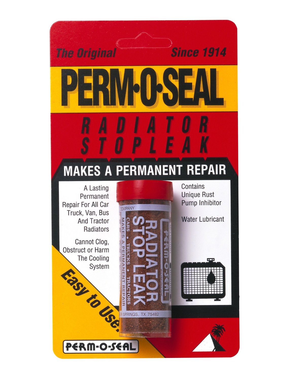 J-B Weld DS114 Perm-O-Seal Radiator Stop Leak Sealant, 0.07 Oz