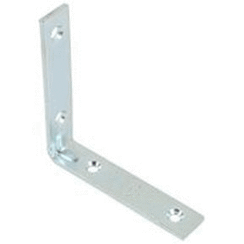 Stanley 266395 Steel Less Screws Corner Braces, 3" x 3/4"