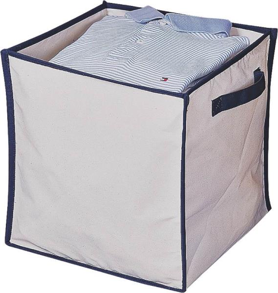Simple Spaces M167CNW-3L Collapsible Storage Box, Canvas