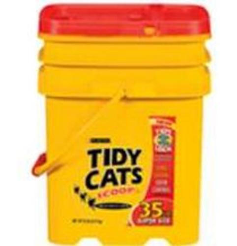 Tidy Cats 7023001669 Scoop Pail Cat Litter 35 lbs