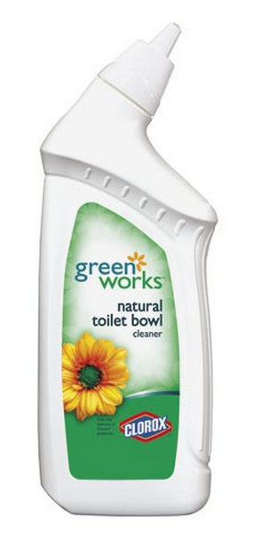 Green Works 00451 Natural Toilet Bowl Cleaner, 24 Oz.