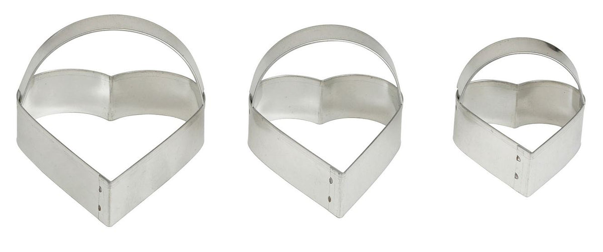 Mrs. Anderson's 42159 Heart Cookie Cutters, Set of 3