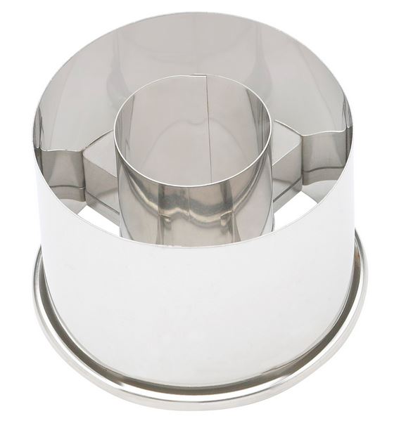 Ateco 14422 Small Doughnut Cutter, Stainless Steel, 2-1/2"