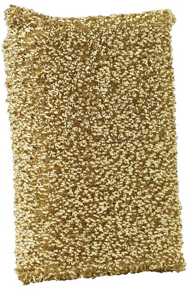 HIC 3388 SCOURING PAD LARGE GOLD