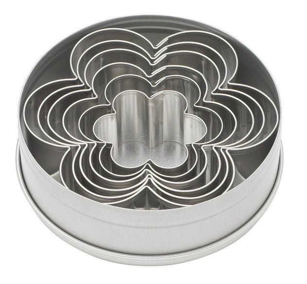 Ateco 7806 Graduated Daisy Cookie Cutters, Set of 6